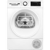 Seche-linge pompe a chaleur BOSCH Série 6 WQG13500FR - 9 kg - Induction - L60 cm - Classe D - Blanc