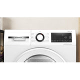 Seche-linge pompe a chaleur BOSCH Série 6 WQG13500FR - 9 kg - Induction - L60 cm - Classe D - Blanc