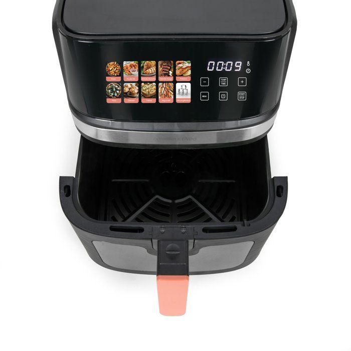Friteuse sans huile - LIVOO x Marmiton - DOC343CO - 8 L  - 1 700 W - 30 recettes via un QR code - Ecran digital 100% tactile