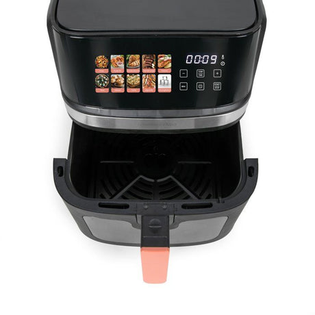Friteuse sans huile - LIVOO x Marmiton - DOC343CO - 8 L  - 1 700 W - 30 recettes via un QR code - Ecran digital 100% tactile
