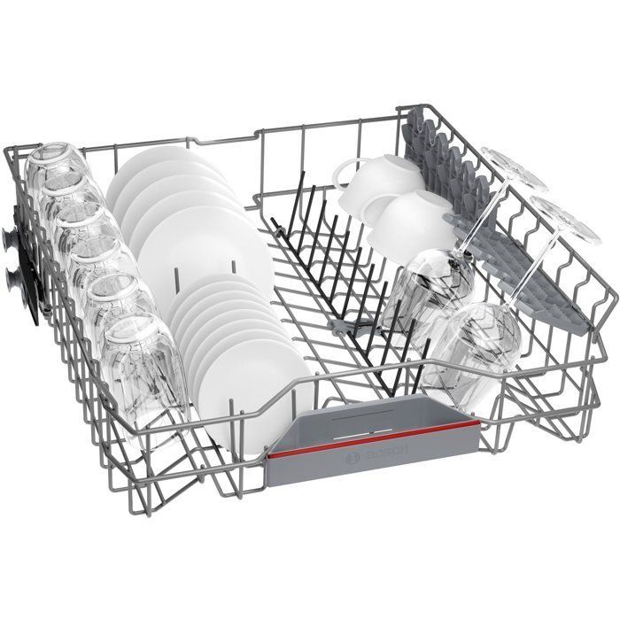 Lave-vaisselle tout encastrable BOSCH SMV4HCX07E SER4 - 14 couverts - L60cm - 42 dB - 6 programmes - Tiroir a couverts