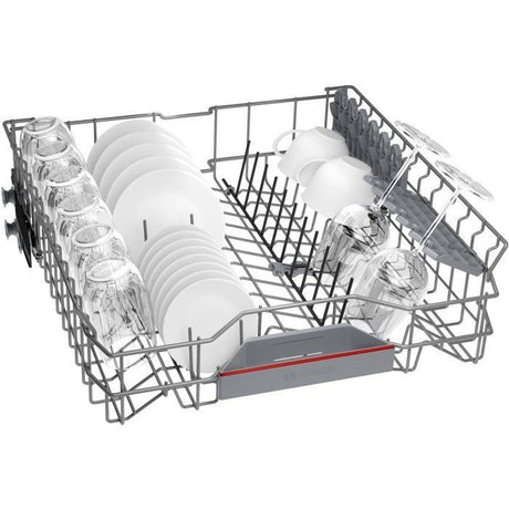 Lave-vaisselle tout encastrable BOSCH SMV4HCX07E SER4 - 14 couverts - L60cm - 42 dB - 6 programmes - Tiroir a couverts