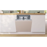 Lave-vaisselle tout encastrable BOSCH SBV4HCX07E SER4 - 14 couverts - Induction - L60cm - grande hauteur - 42dB - Classe C
