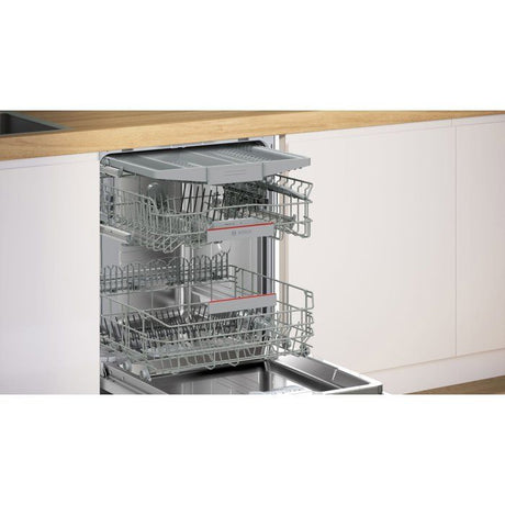 Lave-vaisselle tout encastrable BOSCH SBV4HCX07E SER4 - 14 couverts - Induction - L60cm - grande hauteur - 42dB - Classe C