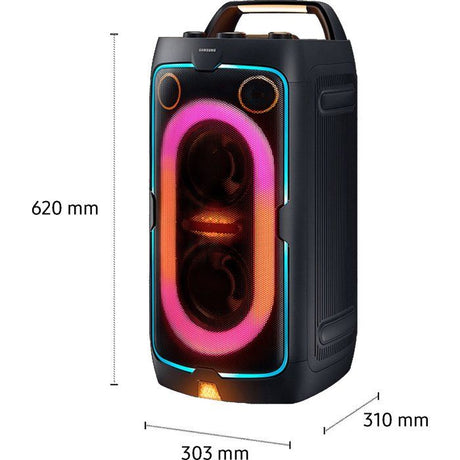 Enceinte - SAMSUNG - MX ST40F/XE - 160 W - Effets lumineux - Bluetooth - Batterie 16h - Noir