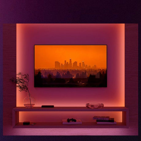 Ruban LED - Philips Hue - Flux - 3 m - Chromasync - Éclairage coloré et blanc naturel intense - 1200 lumens