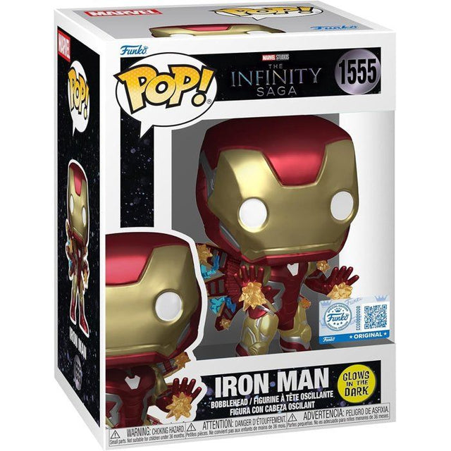 Figurine Funko Pop! - Marvel Iron Man Beams Pop! Plus - Vinyle