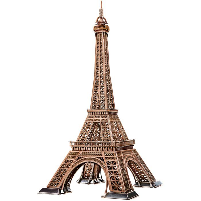Puzzle 3D - Tour Eiffel - EXPLORA - 540041 - 314 pieces - Niveau 10 - Maquette - Des 10 ans