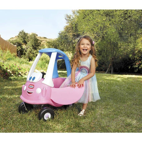 Cozy Coupe - Little Tikes - Princesse - Portes, Klaxon et Plancher a retirer - Des 18 mois