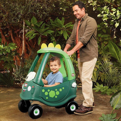 Cozy Coupe - Little Tikes - Dinosaure - Portes, Klaxon et Plancher a retirer - Des 18 mois