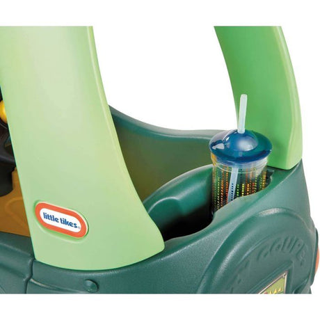 Cozy Coupe - Little Tikes - Dinosaure - Portes, Klaxon et Plancher a retirer - Des 18 mois