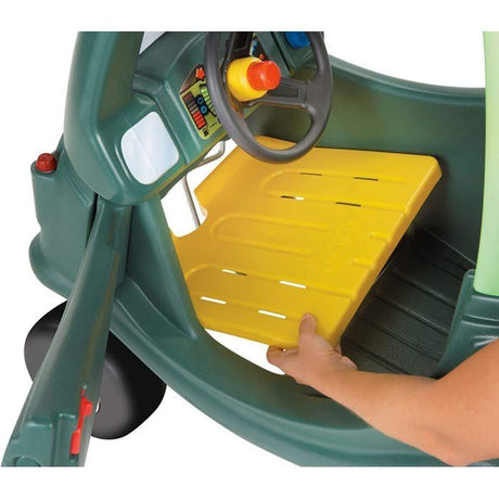 Cozy Coupe - Little Tikes - Dinosaure - Portes, Klaxon et Plancher a retirer - Des 18 mois