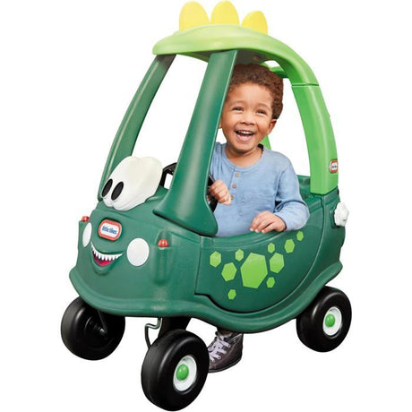 Cozy Coupe - Little Tikes - Dinosaure - Portes, Klaxon et Plancher a retirer - Des 18 mois