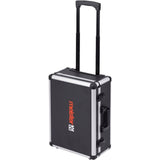 Trolley a outils vide - MEISTER - Alu - 46 x 35 x 19 cm - Compartiments 15 + 6 - Poignée extensible + 2 roulettes
