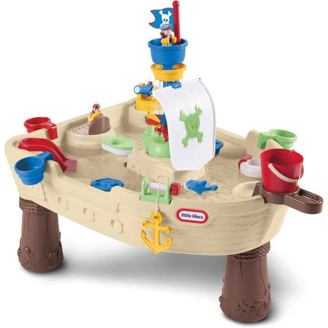 Table de jeux - Little Tikes Anchors Away - Bateau pirate - Canon a eau - Moulin et jeux d'eau
