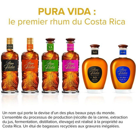 Pura Vida - Ańejo - Rhum - 37,5% Vol. - 70cl