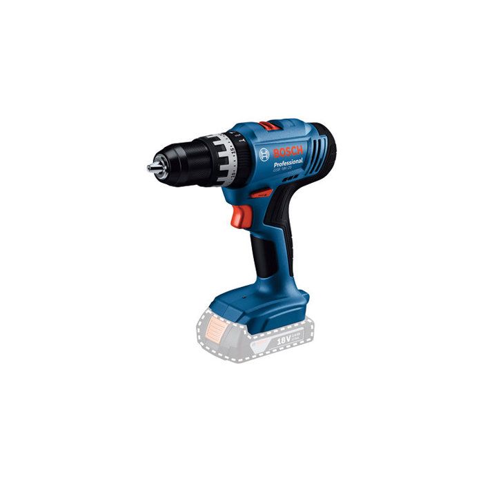 Perceuse a percussion sans fil BOSCH PROFESSIONAL - GSB 18V-25 - 2 batteries GBA 2,0Ah + chargeur GAL 18V-40 L