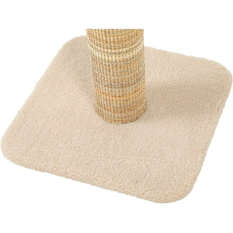 Poteau griffoir chat - ZOLUX - Sisal - Avec jouet suspendu - 60 cm - Boréal - Beige