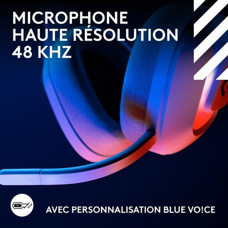 Casque gamer - sans fil - Logitech G - Astro A20 X - Lightspeed - Blanc