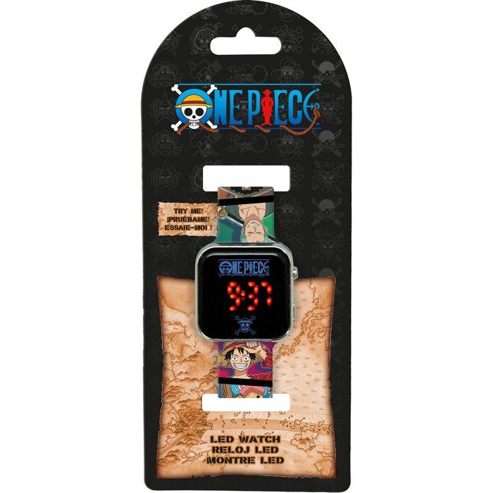 Montre LED - KIDS LICENSING - One Piece - Des 4 ans