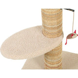 Arbre a chat griffoir - ZOLUX - Stable - Espace de repos - Jeu souris - Sisal - 70 cm - Boréal - Beige