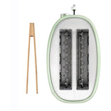 Grille pain vintage 2 fentes - SWEISS - GRS7 - 850 W - Thermostat réglable - Vert