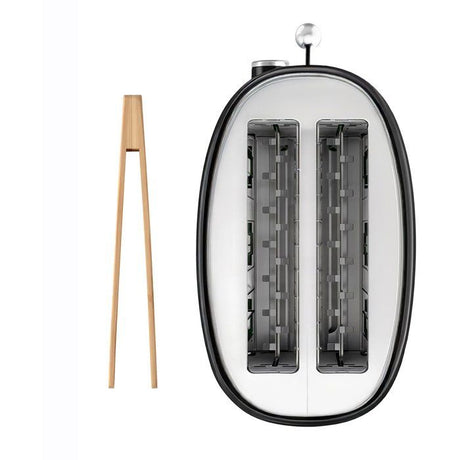 Grille pain vintage  2 fentes - SWEISS - GRS9 - 850 W - Thermostat réglable - Noir