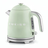 Bouilloire vintage - SWEISS - KTS7 - 1000 W - 1 L - Socle 360° - Vert