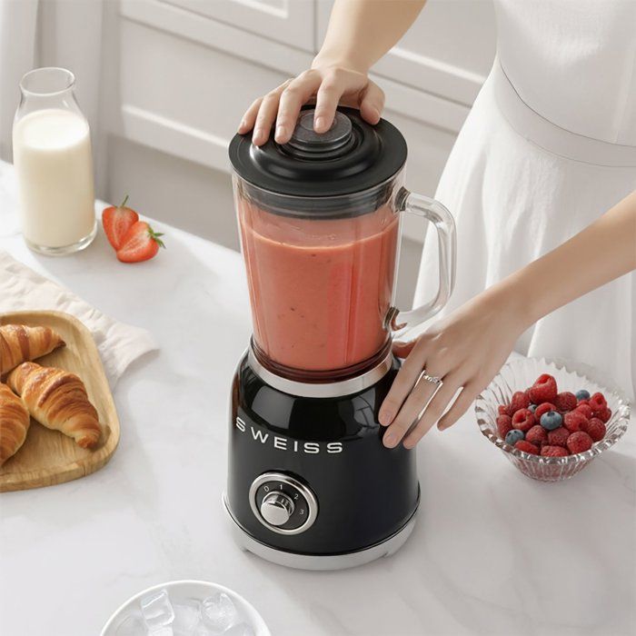 Blender vintage - SWEISS - MXV9 - 1,5 L - Noir