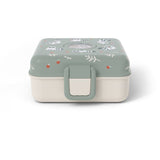 Boite a Sandwich Enfant - MONBENTO - Couverts inclus - Sans BPA - Snacky Raccoon