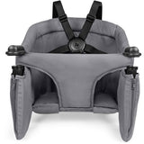Siege de table mobile - HAUCK - Fix N Sit - De 6 mois a 15 kg - 37 x 42 x 32 cm - Gris foncé