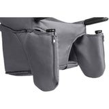 Siege de table mobile - HAUCK - Fix N Sit - De 6 mois a 15 kg - 37 x 42 x 32 cm - Gris foncé