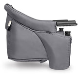 Siege de table mobile - HAUCK - Fix N Sit - De 6 mois a 15 kg - 37 x 42 x 32 cm - Gris foncé