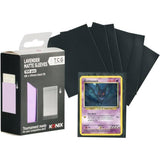 Protege-cartes - Konix - Matte Sleeves 66 x 91 mm pour compétition - 100 pochettes - Magic The Gathering, Pokémon - Rose lavande
