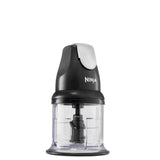 Hachoir électrique - NINJA - Express Chop - NJ1002EUBK - Mini hachoir et mixeur compact - 200 W - 2 bols de 500 ml