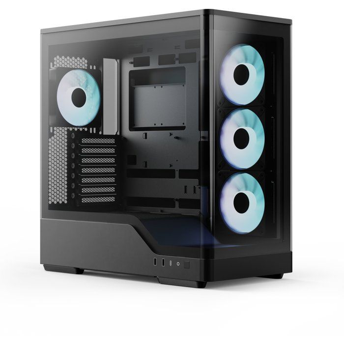 Boitier PC sans alimentation - AEROCOOL P500A - ACCM-PN08143.11 - Moyen tour - Format ATX
