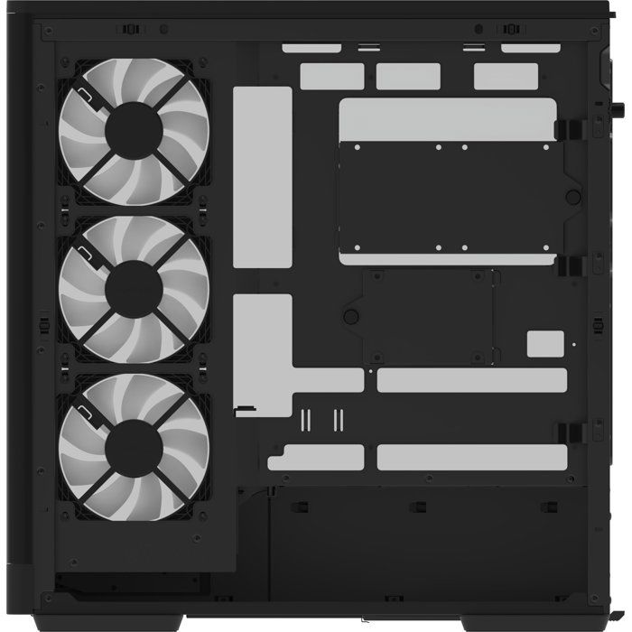 Boitier PC sans alimentation - AEROCOOL P500A - ACCM-PN08143.11 - Moyen tour - Format ATX