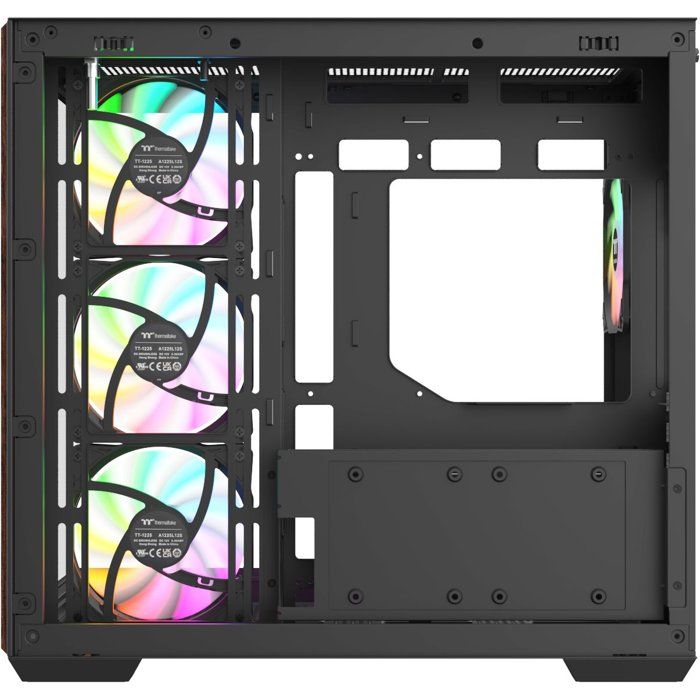 THERMALTAKE - CA-1Z2-00M1WN-WS - View 380 WS ARGB - Boitier PC sans alimentation - Moyen tour - Format ATX - Noir