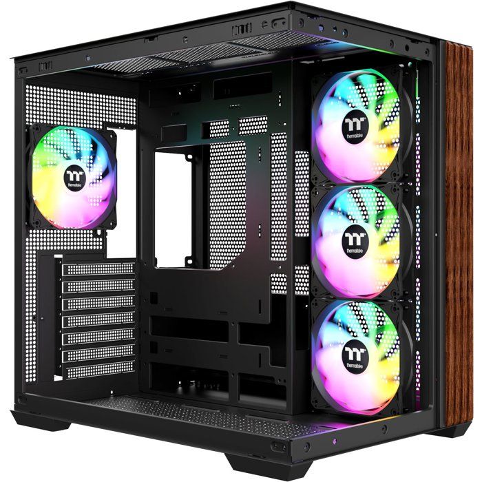 THERMALTAKE - CA-1Z2-00M1WN-WS - View 380 WS ARGB - Boitier PC sans alimentation - Moyen tour - Format ATX - Noir