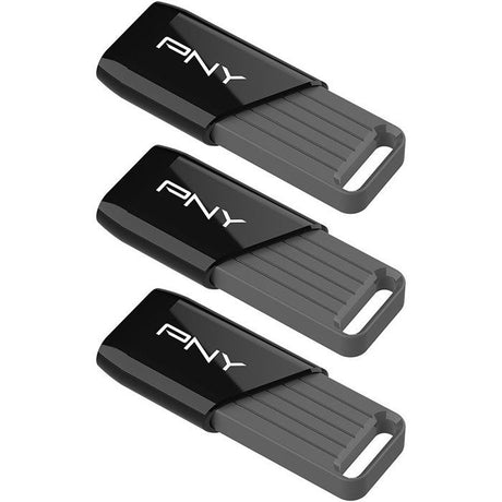 Pack de 3 Clés USB 3.2 - PNY - Attaché X - 128 Go - Jusqu'a 130 Mo/s