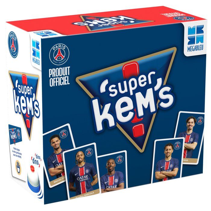 Super Kems Paris Saint Germain - Jeu de société - MEGABLEU - Des 6 ans