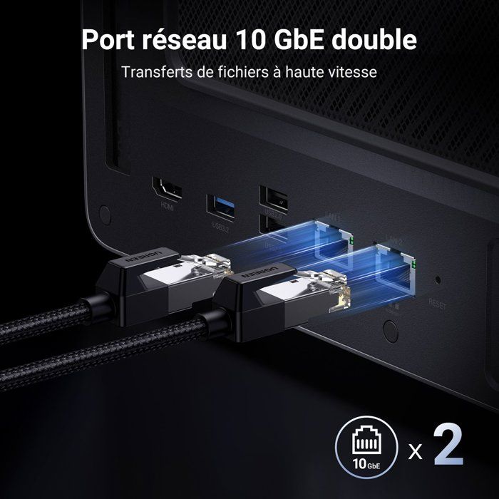 Serveur NAS - UGREEN - DXP6800 Pro - 6 baies - 8 Go