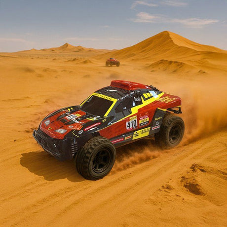 Buggy Off Road 410 Dakar RC télécommandée - TURBO CHALLENGE - 097764 - Échelle 1/18 - Des 6 ans