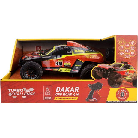 Buggy Off Road 410 Dakar RC télécommandée - TURBO CHALLENGE - 097764 - Échelle 1/18 - Des 6 ans