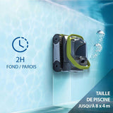 Robot de piscine a batterie - ZODIAC - PIXEL OP 3220 - Fond et parois - Cycle de 2 h - Filtre 150-µ