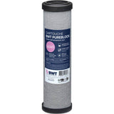 Cartouche charbon actif - BWT - PUREBLOCK 10 µm - Élimination goűts/odeurs/chlore/matieres organiques - Filtration de finition