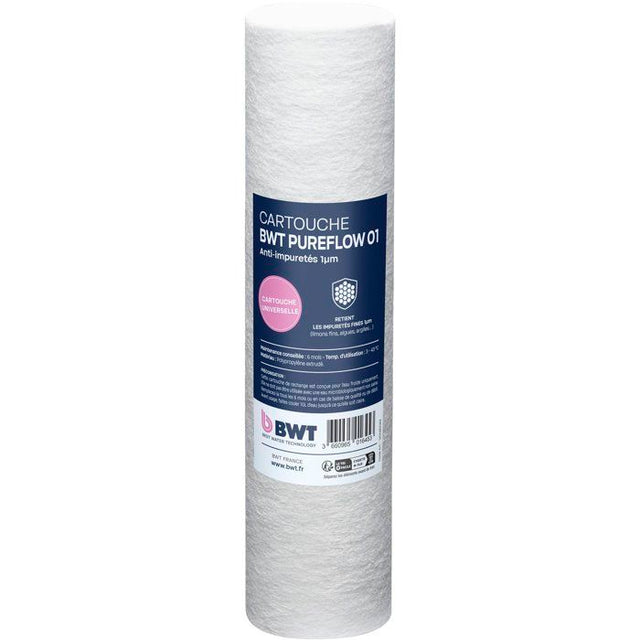 Pack cartouches Triplex - BWT - Pack Triplex - Préfiltration + charbon actif + filtration fine - Prétraitement osmose