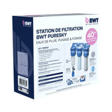 Station de filtration triplex - BWT - PURESKY 50 µm rétro-lavable + ARCTIC 20 µm + PUREBLOCK 10 µm