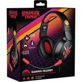 Casque gaming circum-aural - Filaire - Konix - Stranger Things - PC, PS5, Switch 2 et Xbox - Microphone - Câble 1,5 m