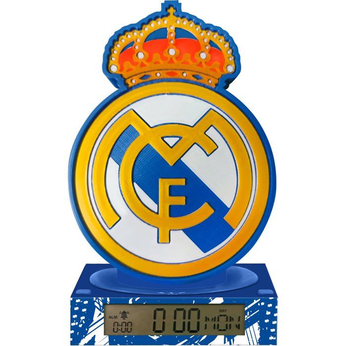 Reveil figurine 3D lumineuse - KIDS LICENSING - Real Madrid - Des 3 ans
